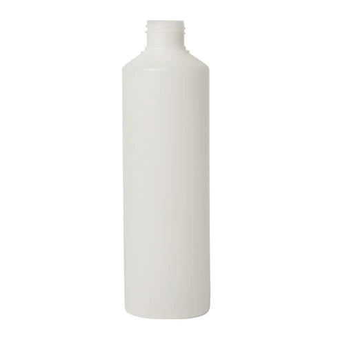 250 ml Natural HDPE (White) Cylinder Bottle (24-410)