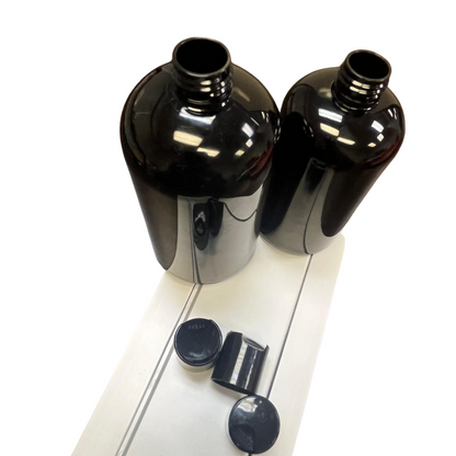 Multiuse Black Dispensing Disc Cap (24-410)- Ideal for 250 ml/360 ml/500 ml Bottle