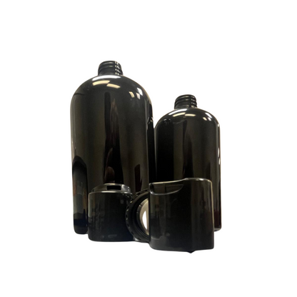 Multiuse Black Dispensing Disc Cap (24-410)- Ideal for 250 ml/360 ml/500 ml Bottle