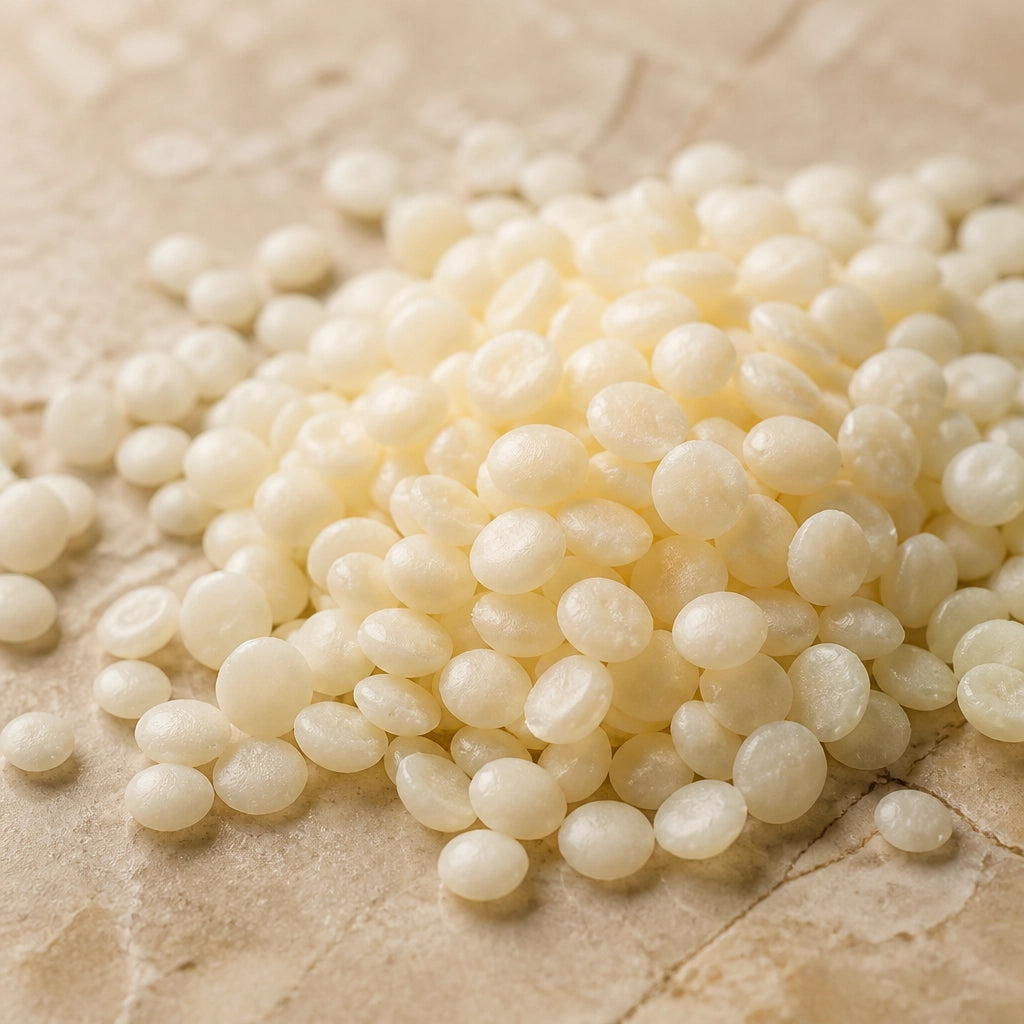 Beeswax Beads - White Cosmetic Grade