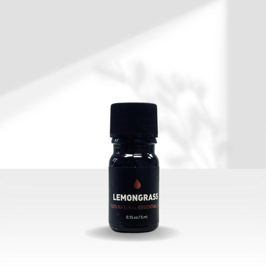 LEMONGRASS - 5 ml/0.15 oz. (100% Natural Pure Essential Oil)