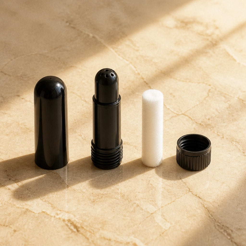 SET Inhaler Tube (black) (cotton wick included)