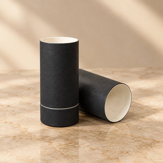 Lot de 75 g de déodorant/cosmétique en tube noir à pousser